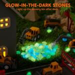 Glow in the Dark Sensory Construction Kit for Kids