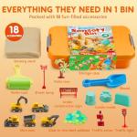 Glow in the Dark Sensory Construction Kit for Kids