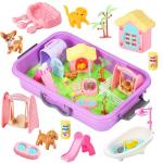 Pet Sensory Sandbox Play Set for Kids