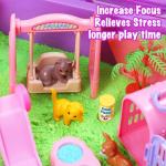 Pet Sensory Sandbox Play Set for Kids