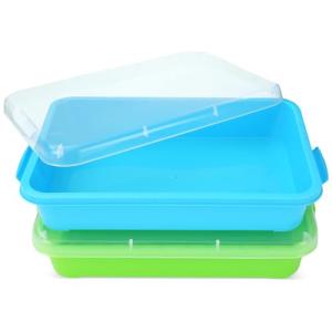 Portable Sensory Sand Tray for Toddlers - 2 Pcs