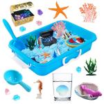 Ocean Sensory Bin with Sea Animals and Toys