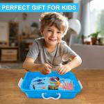 Ocean Sensory Bin with Sea Animals and Toys