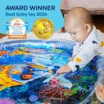 Extra Large Tummy Time Water Mat for Babies