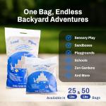 Multiuse Play Sand for Kids - 50 Lbs