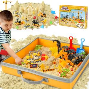 Big Foldable Sandbox Construction Kit with Magic Sand