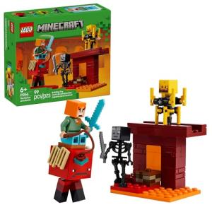 LEGO Minecraft Nether Lava Battle Playset for Kids