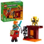 LEGO Minecraft Nether Lava Battle Playset for Kids