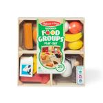 Melissa & Doug Food Groups Wooden Play Set