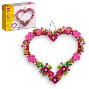 LEGO Heart Ornament Building Set for Kids