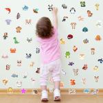 100 PCS Animal Water Bottle Stickers for Kids