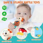 3-Piece Sensory Toy Set for Babies 6-12 Months