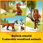LEGO Creator 3-in-1 Forest Animal Building Set