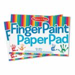 Melissa & Doug Finger Paint Paper Pad - 50 Sheets