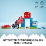 LEGO DUPLO Marvel Spidey's Motorcycle Adventure Set