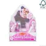 Melissa & Doug Wooden Beauty Salon Play Set