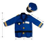 Melissa & Doug Kids Police Officer Dress-Up Set