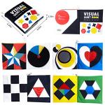 High Contrast Baby Book - Touch and Feel Toy