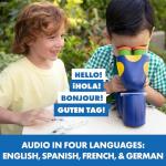 GeoSafari Jr. Talking Kids Microscope for Preschoolers