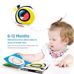 High Contrast Baby Book - Touch and Feel Toy