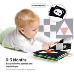 High Contrast Baby Book - Touch and Feel Toy