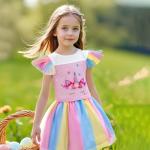 Princess Dress Up Set with Cape for Girls