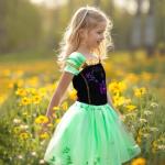 Princess Dress Up Set with Cape for Girls
