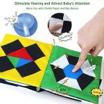 High Contrast Baby Book - Touch and Feel Toy