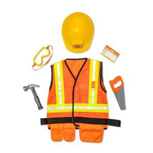 Melissa & Doug Construction Worker Dress-Up Set