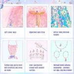 Meland Princess Dress Up Set for Girls