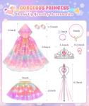 Unicorn Light-Up Princess Dress and Cape Set