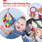 Hahaland High Contrast Baby Sensory Books (2-Pack)