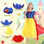 COTRIO Princess Dress-Up Costume for Girls 4T