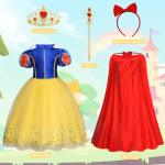 COTRIO Princess Dress-Up Costume for Girls 4T