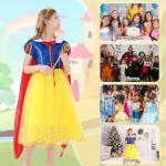 COTRIO Princess Dress-Up Costume for Girls 4T