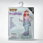 Purple Mermaid Dress-Up Costume for Girls 4-6