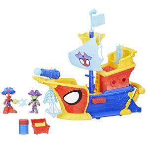 Spidey and Friends Bubble Pirate Ship Toy Set