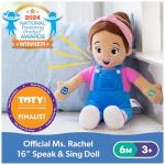 Interactive Ms. Rachel Singing Doll for Toddlers