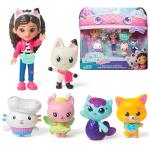 Gabby's Dollhouse Cat-Venture Crew Toy Figure Set