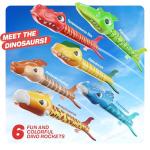 Ninja Blast Dinosaur Rocket Launcher Toy for Kids