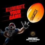 Glow in the Dark FlashCatch Football for Kids