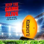 Glow in the Dark FlashCatch Football for Kids