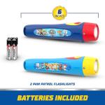 PAW Patrol LED Flashlights for Kids (2-Pack)