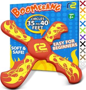 Flying Foam Boomerang - Fun for Kids 8+