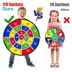 Large Dart Board with Sticky Balls for Kids