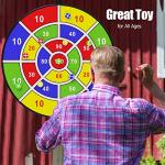 Large Dart Board with Sticky Balls for Kids