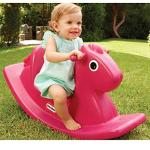 Magenta Little Tikes Rocking Horse for Kids