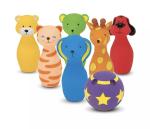 Bowling Friends Soft Animal Pins & Ball Set