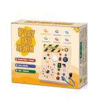 Montessori Busy Board for Toddlers - Yellow