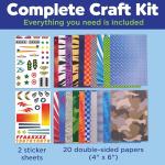 Paper Airplane Squad: Fun Craft Kit for Kids